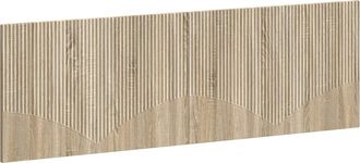 vidaXL Cabecero Montada En La Pared Hoorn Roble Sonoma Vidaxl