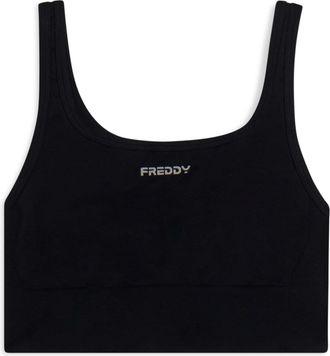 Freddy Shirttop FREDDY Top F25WSMB4, Damen, Gr. XS, schwarz, Obermaterial: 88% Polyamid PA. 12% Elasthan EL., Tops Shirttop