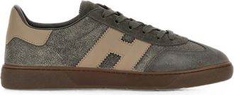 Hogan Cool Sneakers - Dames - Schoenen - Grijs - Maat: 40 EU Leer