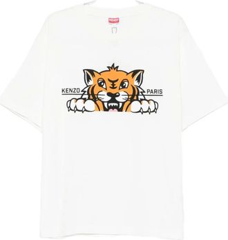 Kenzo Hombre, Camisetas, Blanco, Talla: M