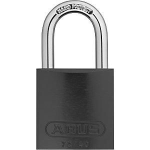 ABUS Candado Aluminio 72/40 Ue 6 Unid Negro