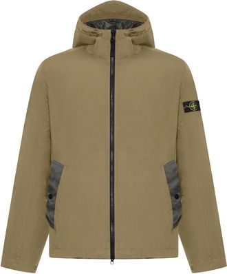 Stone Island Hooded Zip-up Jacket