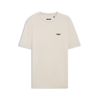 BOSS x ASTON MARTIN T-shirt in wool-cotton jacquard