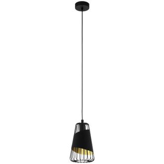Eglo Eglo - Austell Wire Frame Pendant Ceiling Light Black