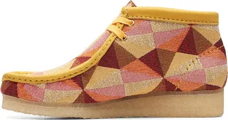 Clarks (WMNS) Clarks Wallabee Boots Yellow Combination 26166092