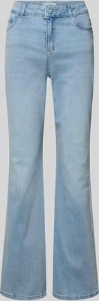 Christian Berg Flared Jeans mit Knopfverschluss in Ocean, Gr&ouml;&szlig;e 34/28
