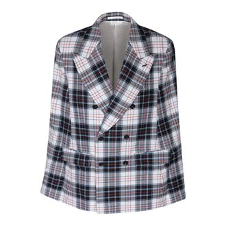 Comme Des Gar&ccedil;ons Formal Blazers, male, White, Size: M Wool Cape