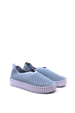 Ilse Jacobsen Womens Tulip 3373 Shoe In Ash Blue