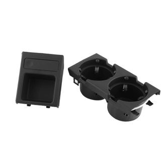 OEM Adecuado Para Sustituir Los Portavasos De Un Bmw E46 Por Una Caja De Almacenamiento Negra En La Consola Central
