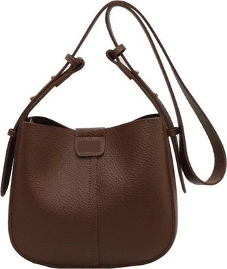Generic Compatible For PU Womens Shoulder Bag Crossbody Large Capacity Composite(Coffee)