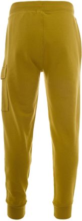 C.P. Company Mens Trousers Diagonal Raised Fleece Antique Moss Cotton