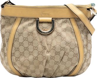 Gucci Tweedehands Gg Canvas Abbey D Ring Crossbody