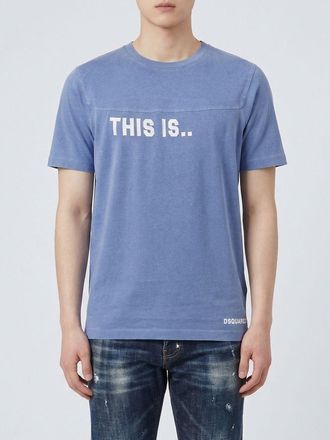 Dsquared2 T-shirt in cotone con stampa slogan Dsquared2