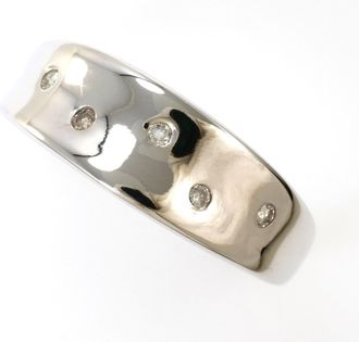 C&A White Gold White Gold (18K) Band Ring (Pre-Owned)