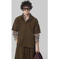 Homme Pliss&eacute; Issey Miyake Polo Shirt