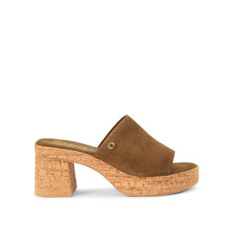 Carvela Womens Suede Genova Sandals - Brown - Size UK 8