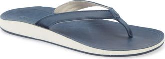 Olukai Southshore Flip Flop in Mood Indigo /Mood Indigo at Nordstrom, Size 11