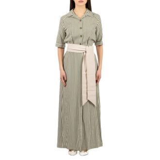 Hanita Shirt Dresses, female, Green, Size: XS Abito
