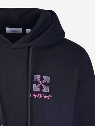 Off-white Mens Cotton Sweatshirt Small Arrow Skate Black Sweatshirts Sweater