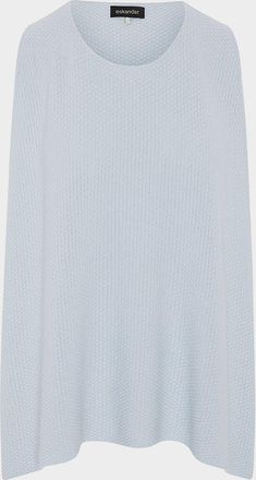 Eskandar A-Line Sleeveless Round Neck Top- Mid Plus Length