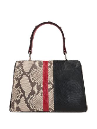 Prada Borsa tote in pelle con manico - Nero