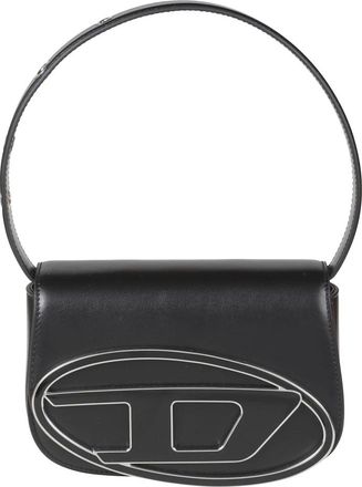 Diesel 1DR Schoudertas - Dames - Schoudertassen - Zwart - ONE Size - Leer - Tassen