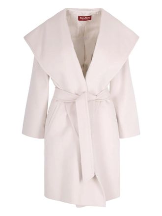 Max Mara belted oversized coat - Neutrals