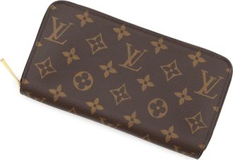 Louis Vuitton Monogram Rose Ballerine Monogram Long Wallet (Bi-Fold) (Pre-Owned)