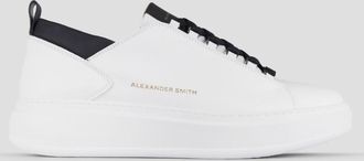 Alexander Smith Wembley Man in smooth white leather and black details