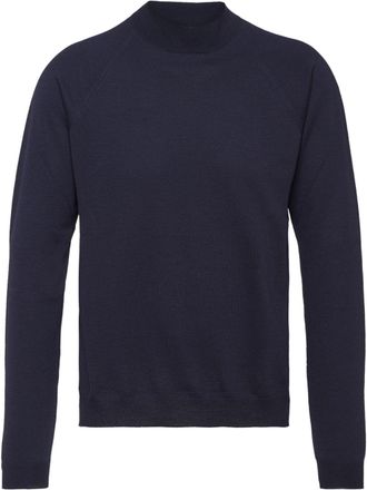 Prada turtleneck jumper - men - Wool - 44 - Blue