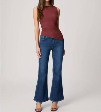 Paige Marlow Skimmer Jeans In Amalfi Tide