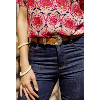 La petite &eacute;toile Leren riem CASSIA