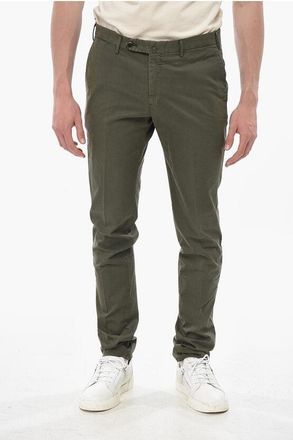 PT01 Superslim Fi Cotton-Blend Chino Trousers size 52