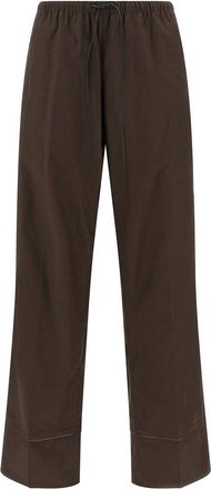 Yves Salomon Leather Insert Pants