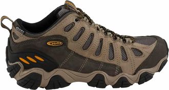 Oboz Footwear Mens Sawtooth Low Bdry Hiking Shoe In Walnut