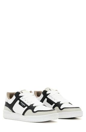 AllSaints Regan Plus Low Top Sneaker in Stone White at Nordstrom, Size 13