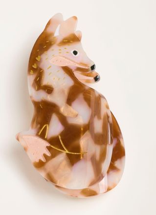 Fat Face FatFace Brown Fox Claw Clip