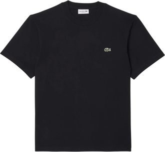 Lacoste Katoenen T-shirt - Heren - T-shirts - Zwart - 3XL - Katoen - Tops