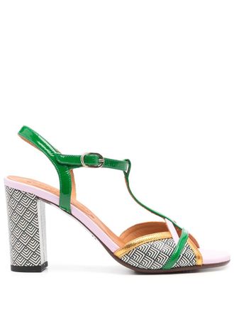 Chie Mihara 85 mm Bejoi sandalen - Groen