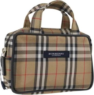 Burberry Pre-owned Mini Bags, female, Beige, Size: ONE SIZE Pre-owned Vintage Mini Hand Bag