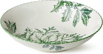 Certified International Winter Evergreen Serving Bowl