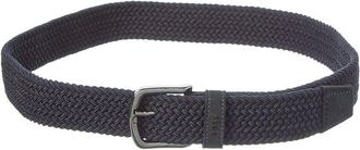 HUGO BOSS Sash Leather & Canvas Belt