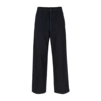 Jil Sander Straight Jeans, male, Blue, Size: XL Lightweight Denim Trousers