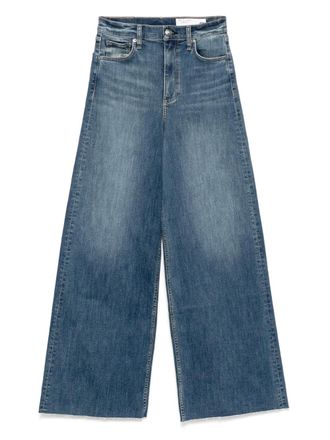Rag & Bone high-rise wide-leg jeans - Blue
