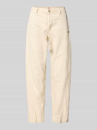 Buena Vista Barrel Fit Jeans mit Bindeg&uuml;rtel in Ecru, Gr&ouml;&szlig;e XXS