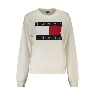Tommy Hilfiger White Cotton Womens Womens Sweatshirt