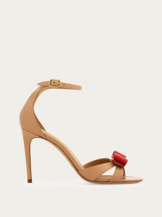 Ferragamo Women Vara bow sandal Beige Size 10.5