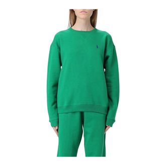 Polo Ralph Lauren Groene Relaxte Sweatshirt - Dames - Sweatshirts - Groen - L - Hoodies & sweatvesten