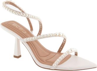 BCBGeneration Imani Slingback Sandal in Porcelain at Nordstrom, Size 6.5