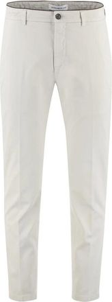 Department Five Tailored Cotton Twill Broeken - Heren - Chinos - Grijs - W38 - Katoen - Broeken